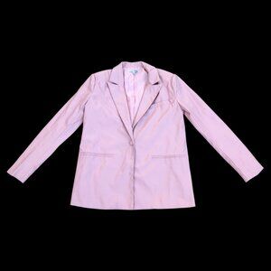 Fashion Nova Pink Faux Leather Jacket, XS - As Is / Flawed / Crafts